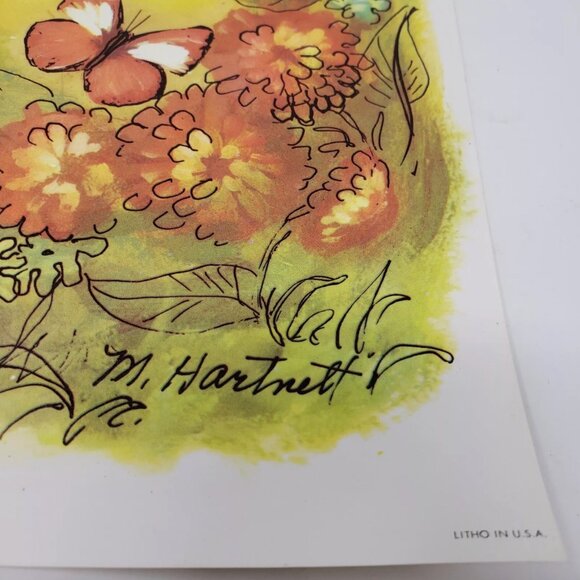 Set of 4 Art 1971 Lithograph Poster Prints SCAFA Tornabene 14x11 Harnett Girls - Picture 5 of 8